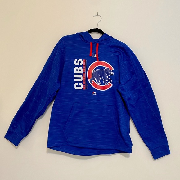 Majestic Other - Men’s Majestic Therma Base Chicago Cubs Hoodie